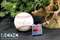 Todd Tichenor MLB Umpire Autographed Baseball 202//135